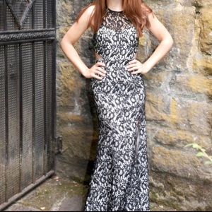 Formal floor length dress